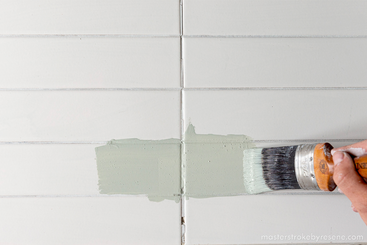 How to paint tiles MasterStroke by Resene