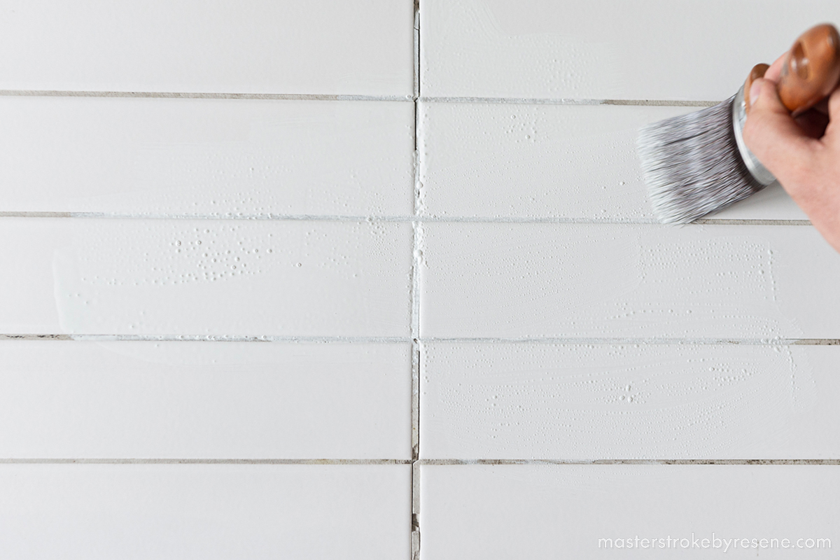 How to paint tiles MasterStroke by Resene