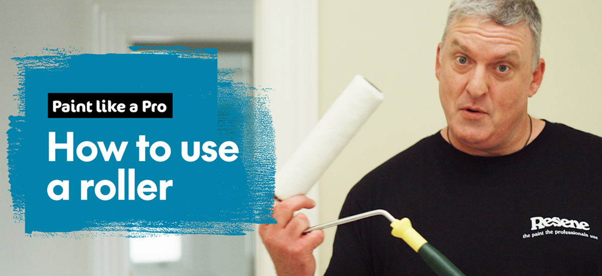 How to use a paint roller MasterStroke by Resene