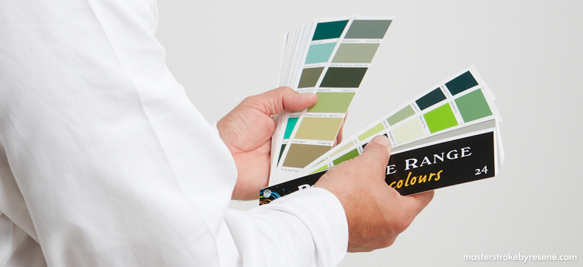 Choosing paint colours for the interior of your home MasterStroke by