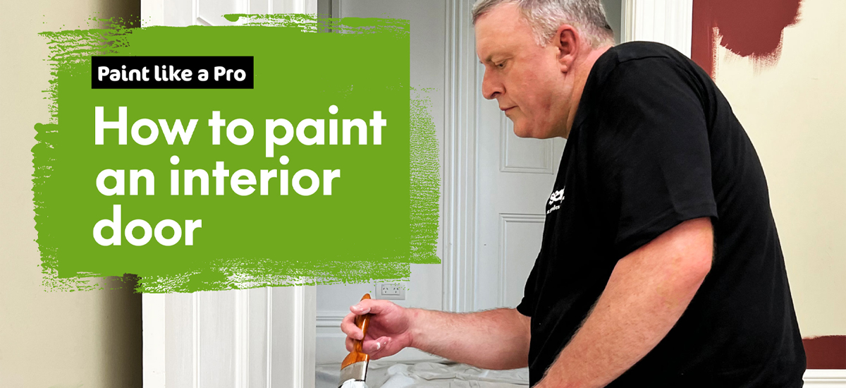 How to paint an interior door MasterStroke by Resene