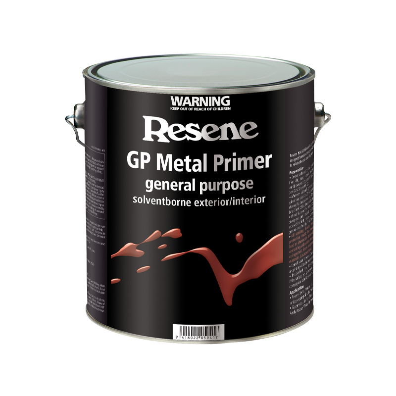 Interior & Exterior Metal Primer, Coating for Clean or Rusty Metal